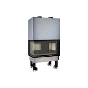 La Nordica L6018820 Monoblocco 800 Angolo SX Inserto a Legna 10 kW Classe A+ 287 m³ 80,9% colore Nero