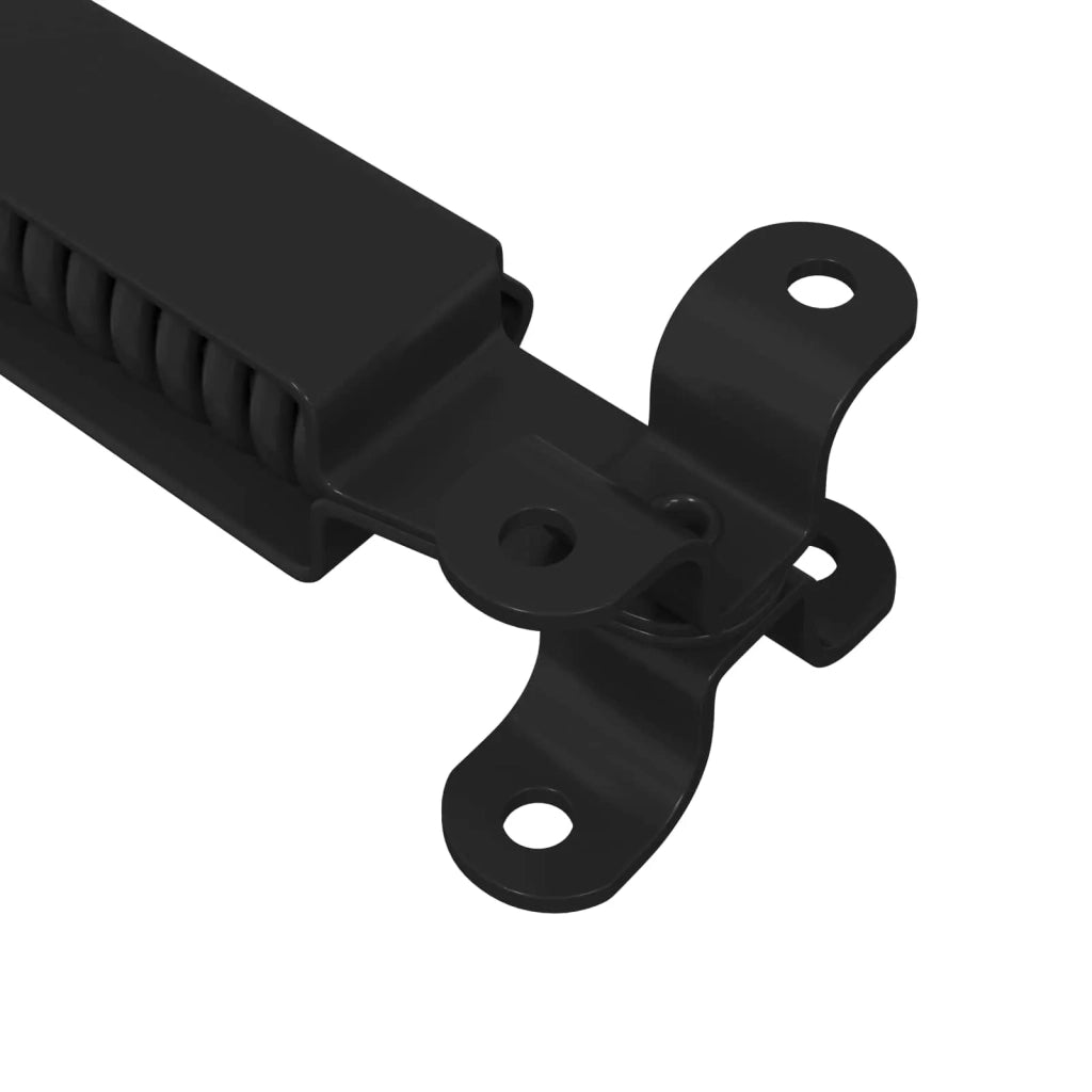 Cerniera a supporto per coperchio 2 pcs Nero 192 x 32 x 50 mm