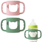 Flessiere per Biberon in Silicone - 2 Pezzi - Supporto per Biberon - Adatto per Biberon con Diametro > 5,5 cm - Antiscivolo - Leggero - Supporto per Biberon