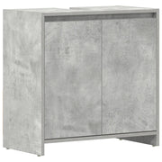 Mobile da Bagno | Armadio da bagno Grigio Cemento 60x33x61 cm in Legno Multistrato