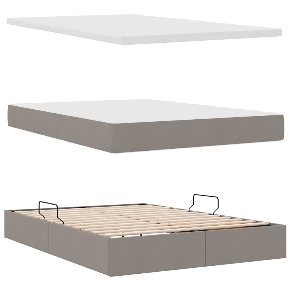 Letto con contenitore e materasso Talpa 140 x 200 cm Poliestere 3371913