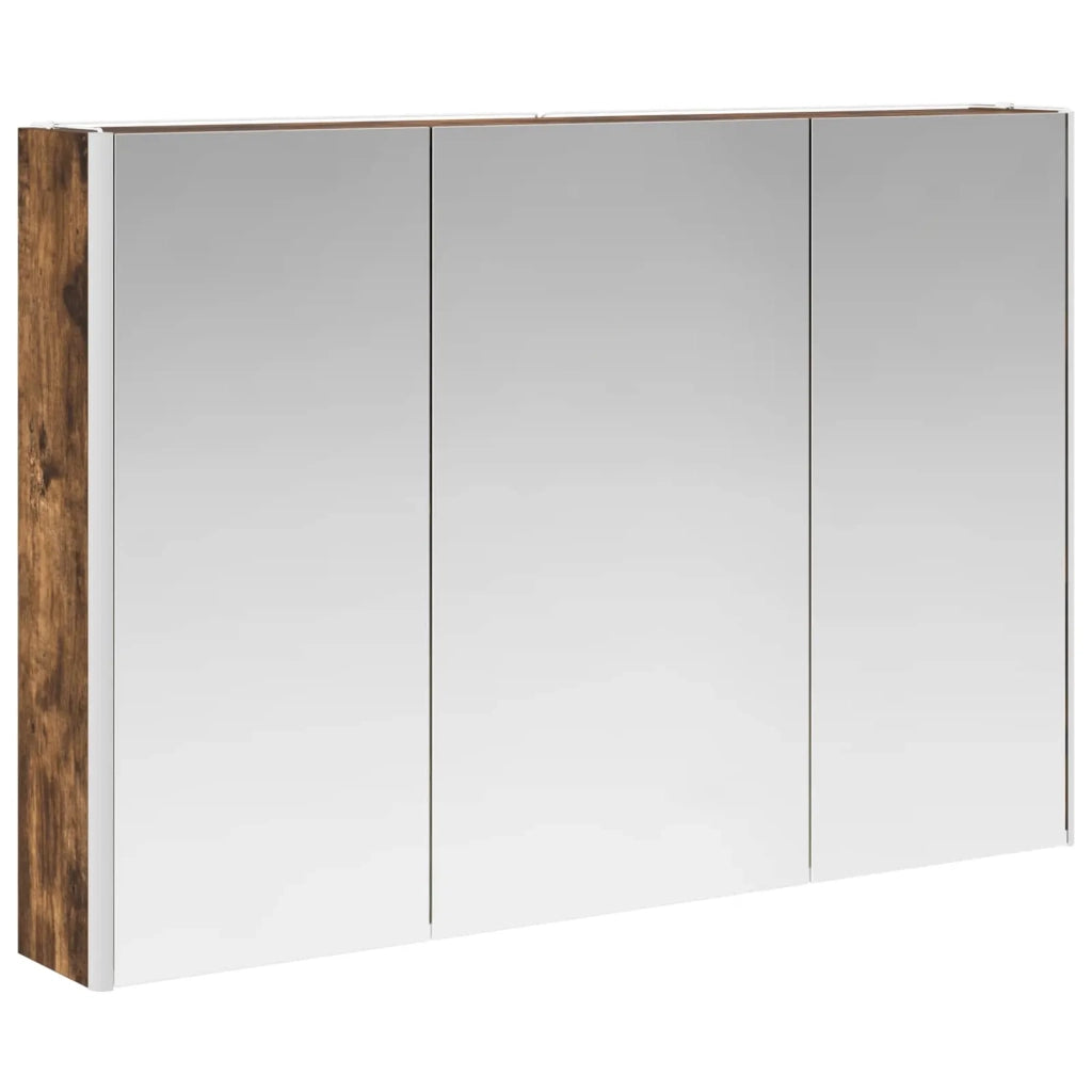 Set di mobili per il bagno 6 pz Rovere Fumo 3407203