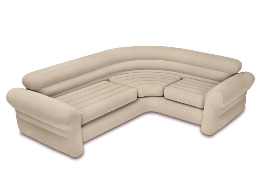 Intex 68575NP Sofa', Beige, 2.57 m x 2.03 m x 76 cm