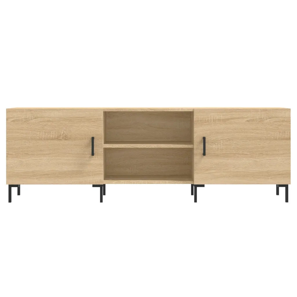 Mobile Porta TV-Credenza per TV Rovere Sonoma 150x30x50 cm in Legno Multistrato