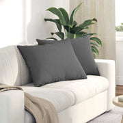 Cuscini da Divano 2 pcs Grigio scuro 70 x 50 cm Tessuto 42013740
