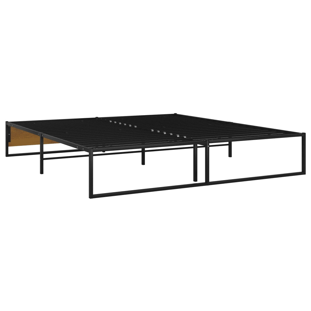 Giroletto Nero in Metallo 160x200 cm 324817