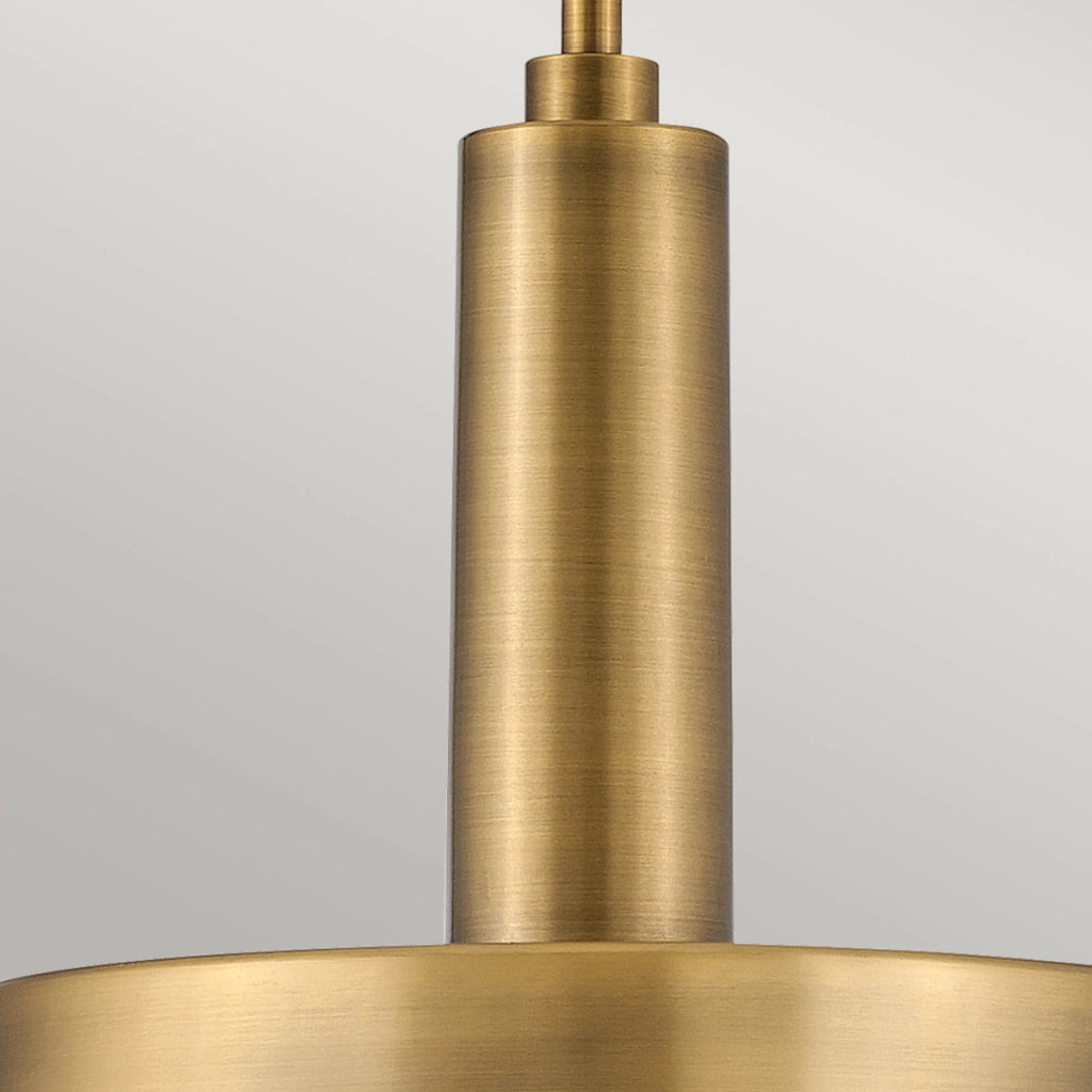 Sospensione moderna ottone Ø33 2xE27 Hinkley Cedric