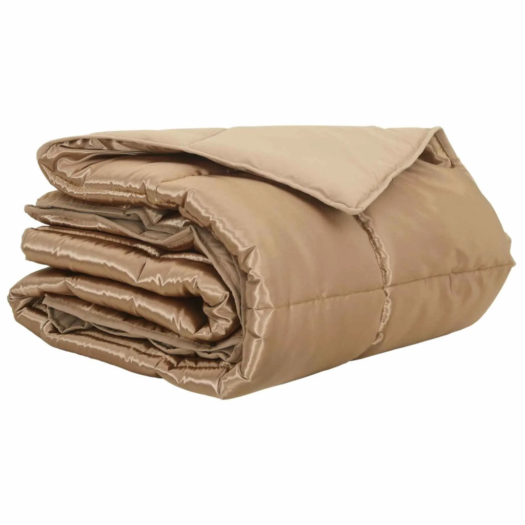 Piumone | Duvet Estivo Oro 135 x 220 cm Satin e Micropile