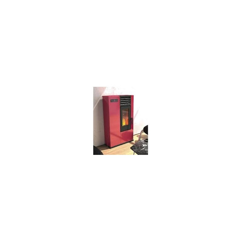 Stufa a Pellet Punto Fuoco Susy Slim 7,5Kw Rosso