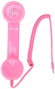 Telefonino Retro con Regolazione del Volume - Connesione 3,5 mm - Adatto per Smartphone/Computer - Materiale ABS - Cavo di 9 Piedi - Ricevitore di Telefono