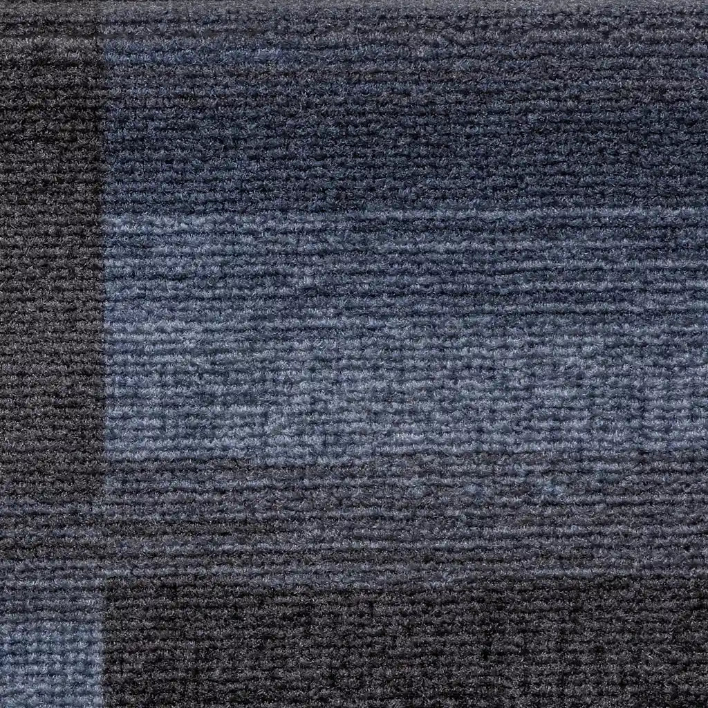 Tappetini Autoadesivi per Scale 15 pz | Gradini per Scale Nero e Grigio 65x21x4 cm