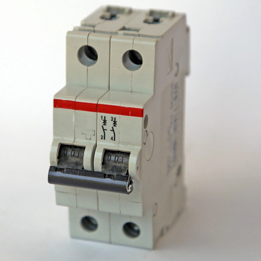 Trade Shop - Interruttore Automatico Magnetotermico 2 Modulo Din 16a Per Quadro Elettrico -