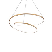 Lampada A Sospensione Oz Sp D60 Dali Ottone Ideal-Lux