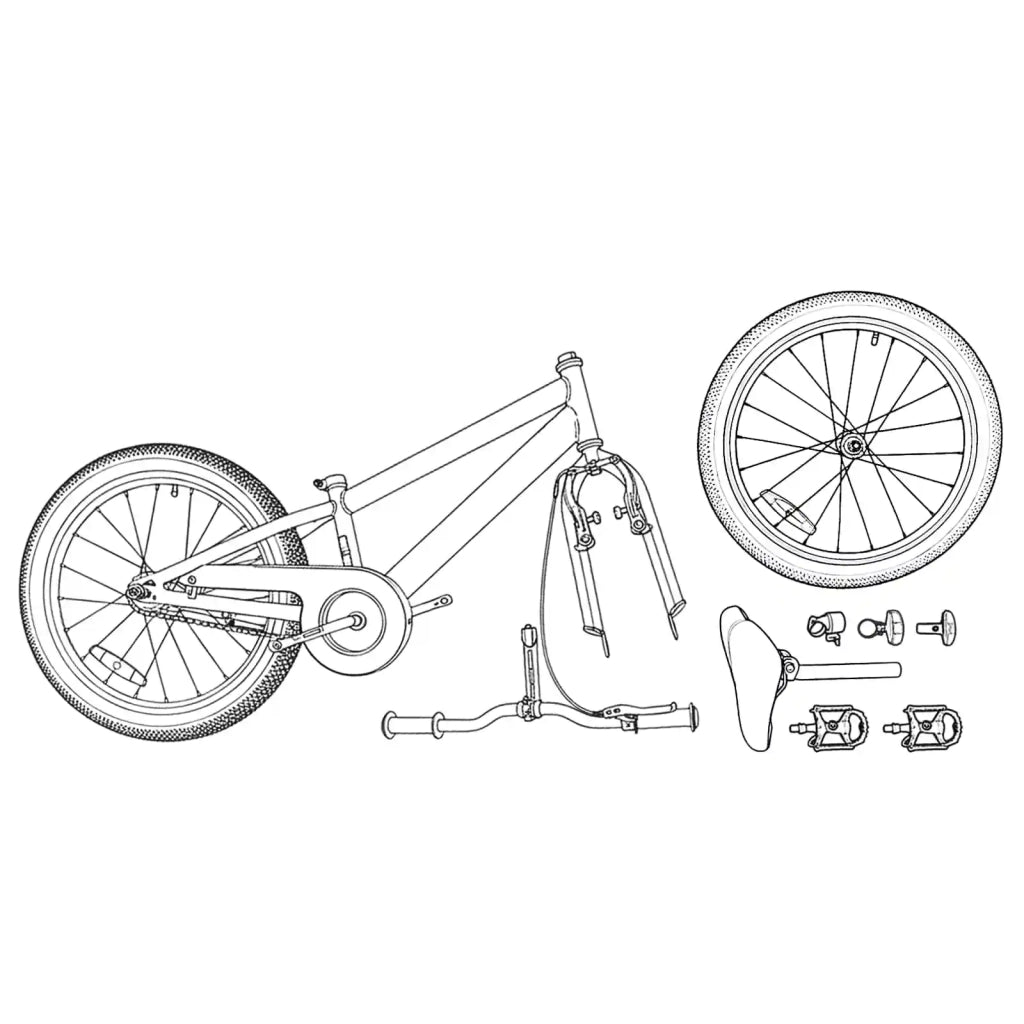 BMX 20 Pollici per oltre 9 anni Nero 42009704