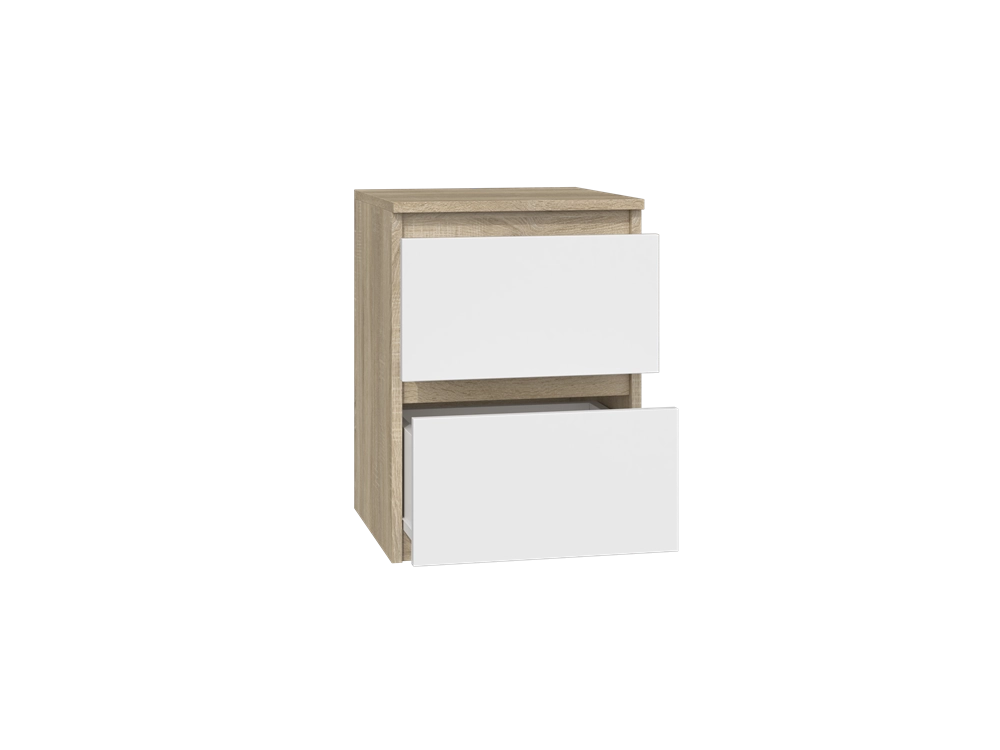 Comodino MALWA M2 bianco sonoma