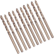 Set di fori per lavorazione metallica - Bore HSS a spirale - Acciaio inossidabile - Bore HSS-CO a spirale - Set di fori metallico - Adatto all'acciaio inossidabile - Set di fori 1,0-5,0 mm (3,2 mm)