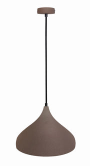 Candellux sospensione Viborg metallo marrone E27 90cm