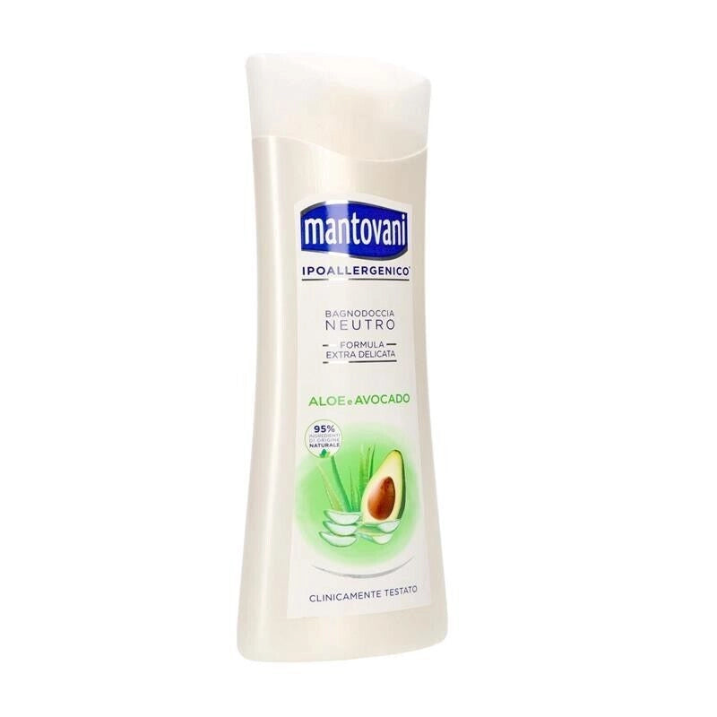MANTOVANI BAGNODOCCIA NEUTRO FORMULA EXTRADELICATA 400 ML ALOE E AVOCADO
