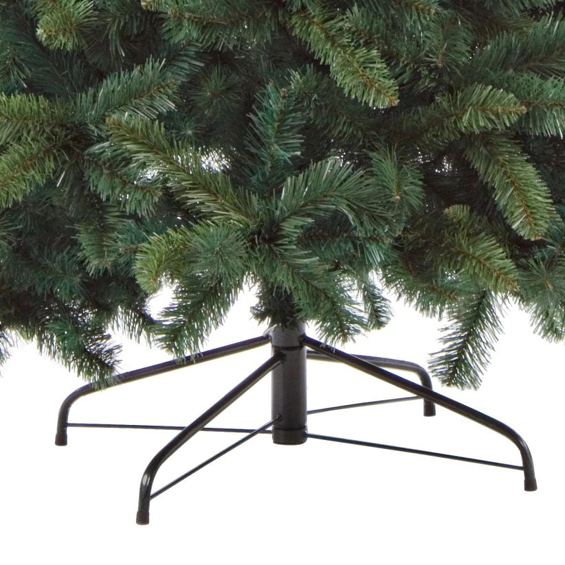 Albero di natale verde con apertura facilitata ad ombrello h.150, 180, 210, 240, 270cm Bizzotto Bellamonte H.180cm (761 rami)