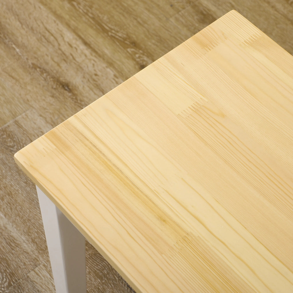 PANCA 2 posti 102x36x45 cm legno naturale