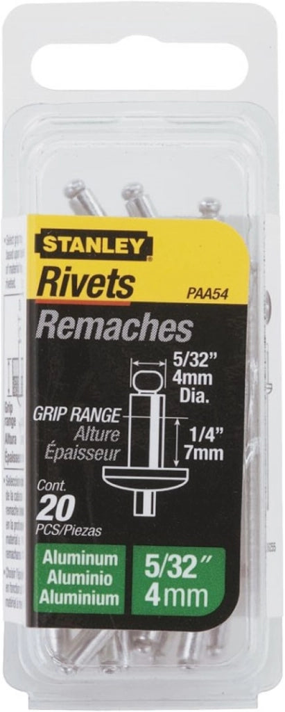Rivetti Allum. 3X6Mm 20 Pezzi - Swk Stanley