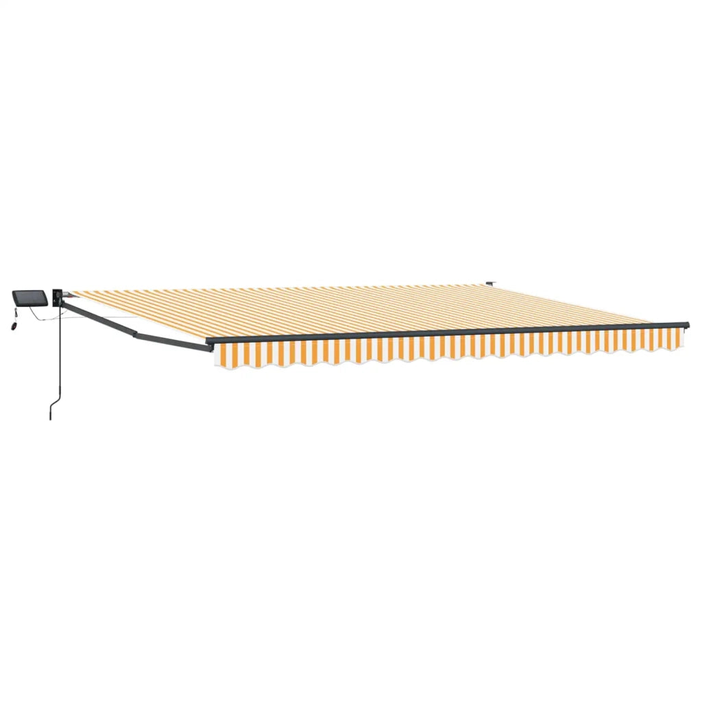 Tenda retrattile manuale con LED 4 × 3 m 3419457