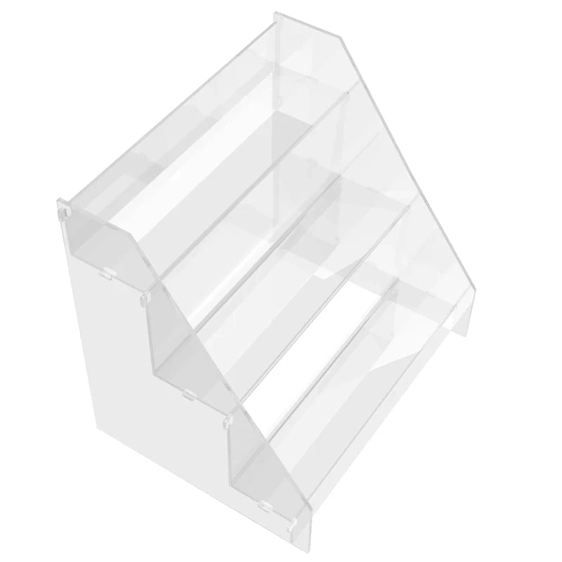 Espositore da Banco 3 Gradini Plexiglass - Largh. 50 cm