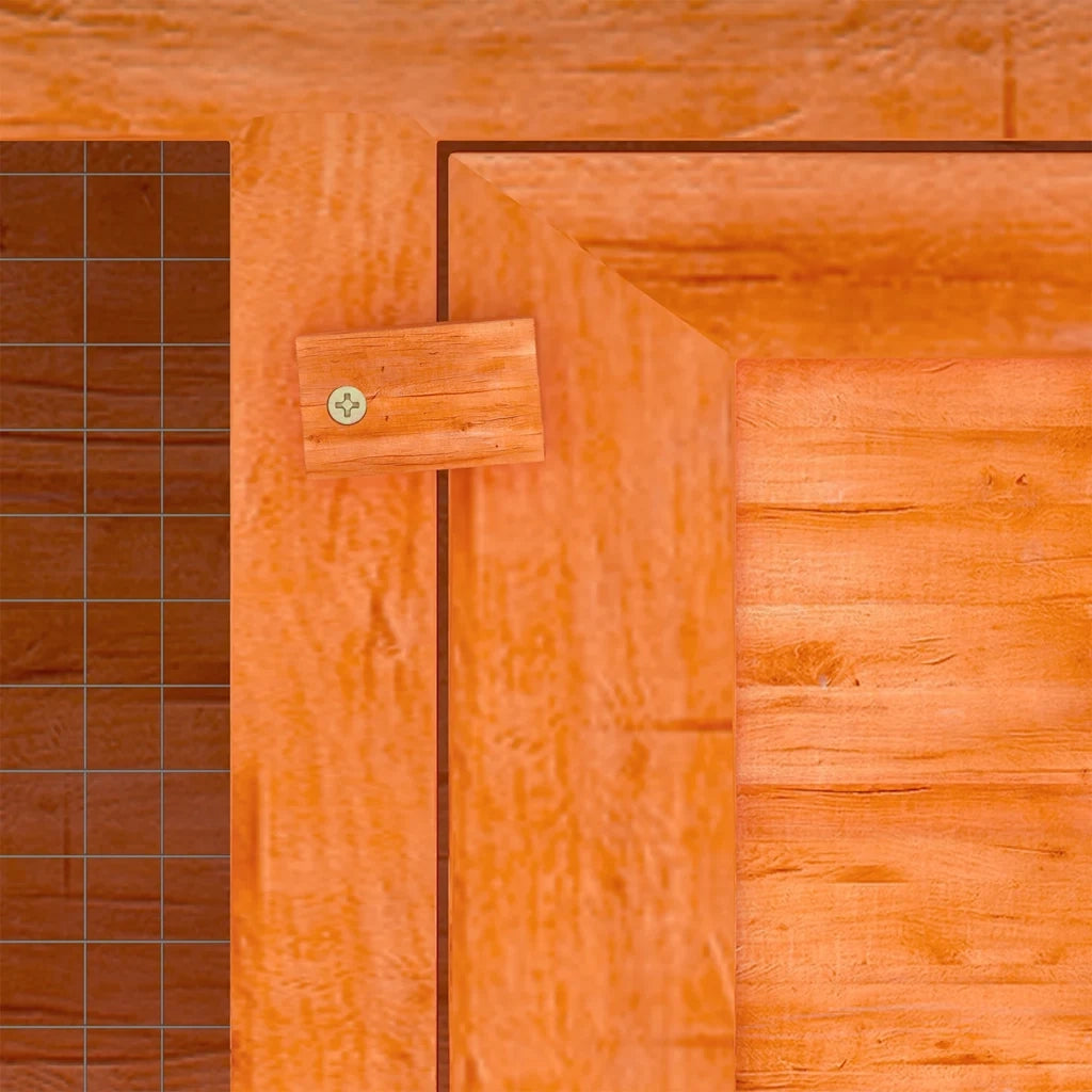 Conigliera a Due Piani in Legno 170849