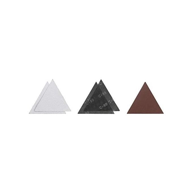 Kwb Rete Abrasiva Triangolare L 287 Mm Set 5 Pz