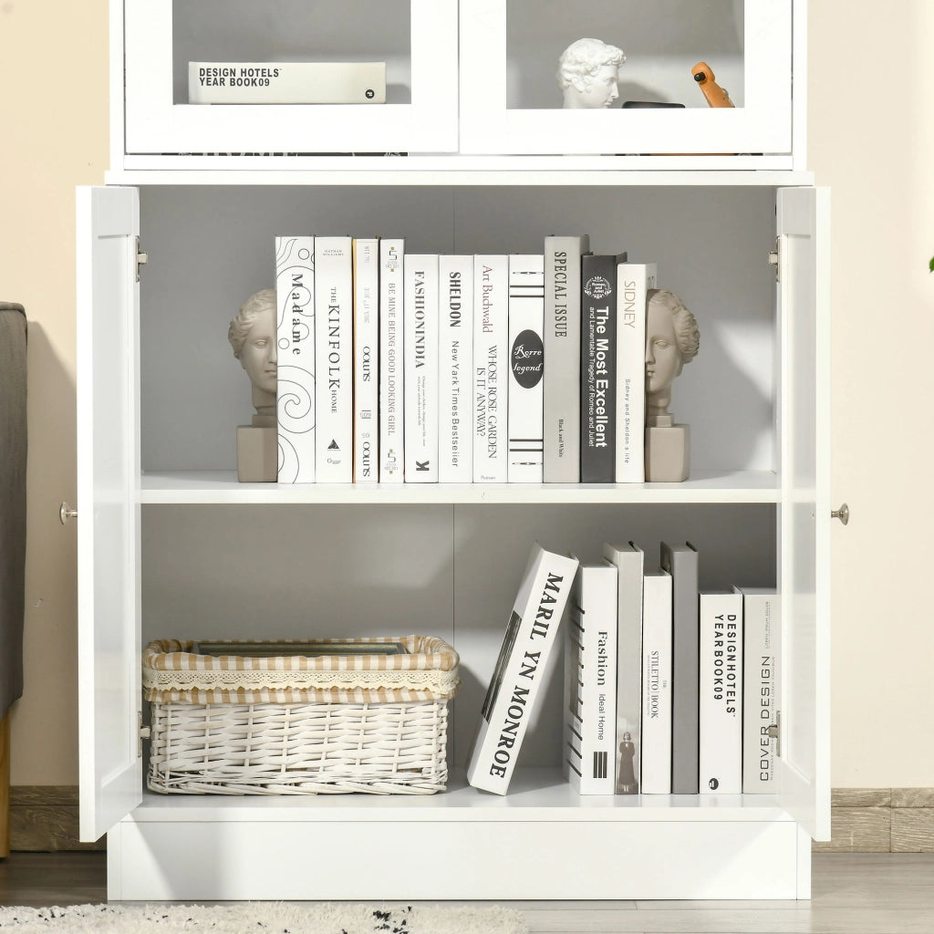 Libreria Scaffale ¨C Minimal ¨C Bianco 76x40x178.5
