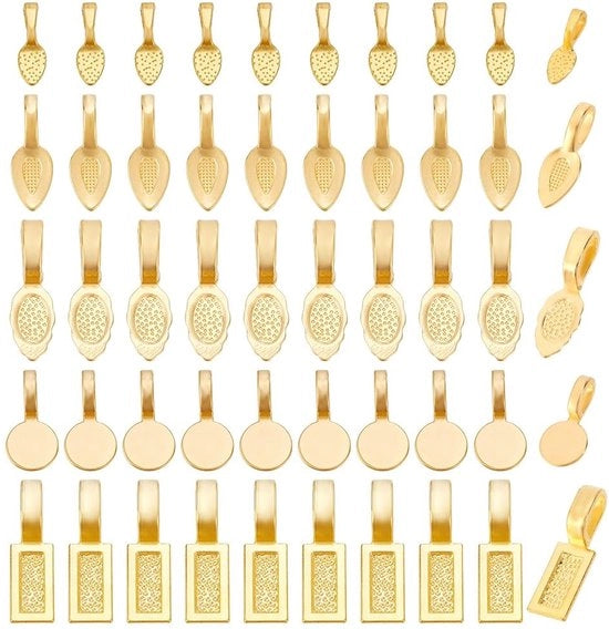 Set di 250 Applicatori di Colla per Creare Gioielli in Oro