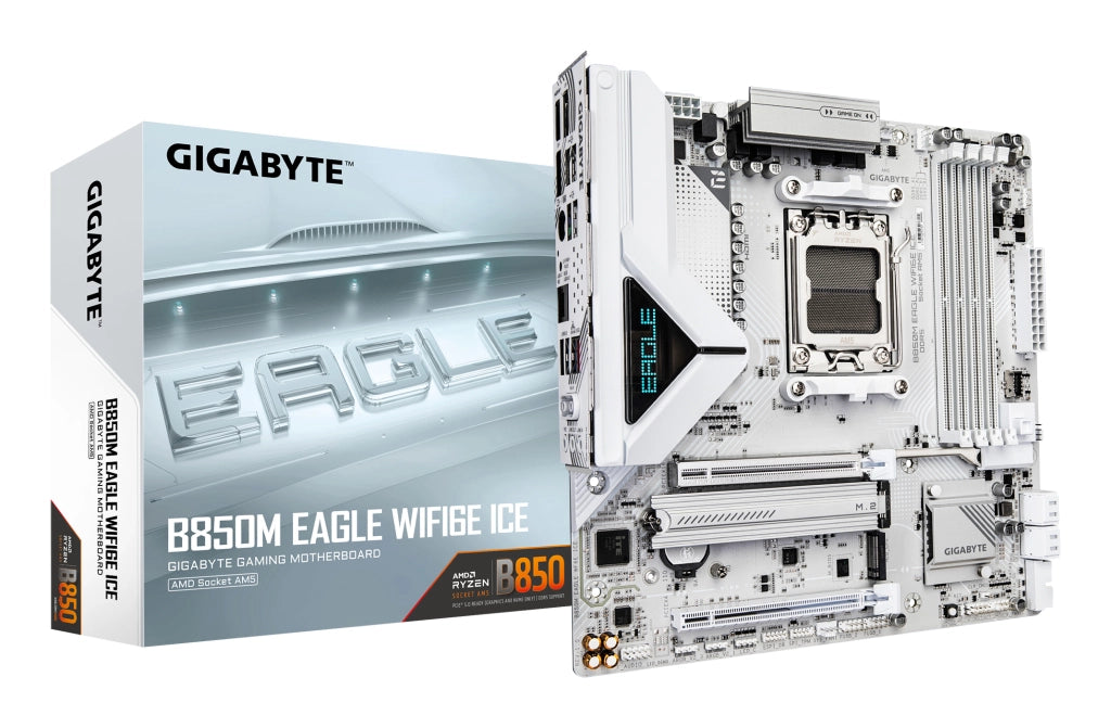 B850m eagle wf6e ice - 9MB85ML6E-00-G10