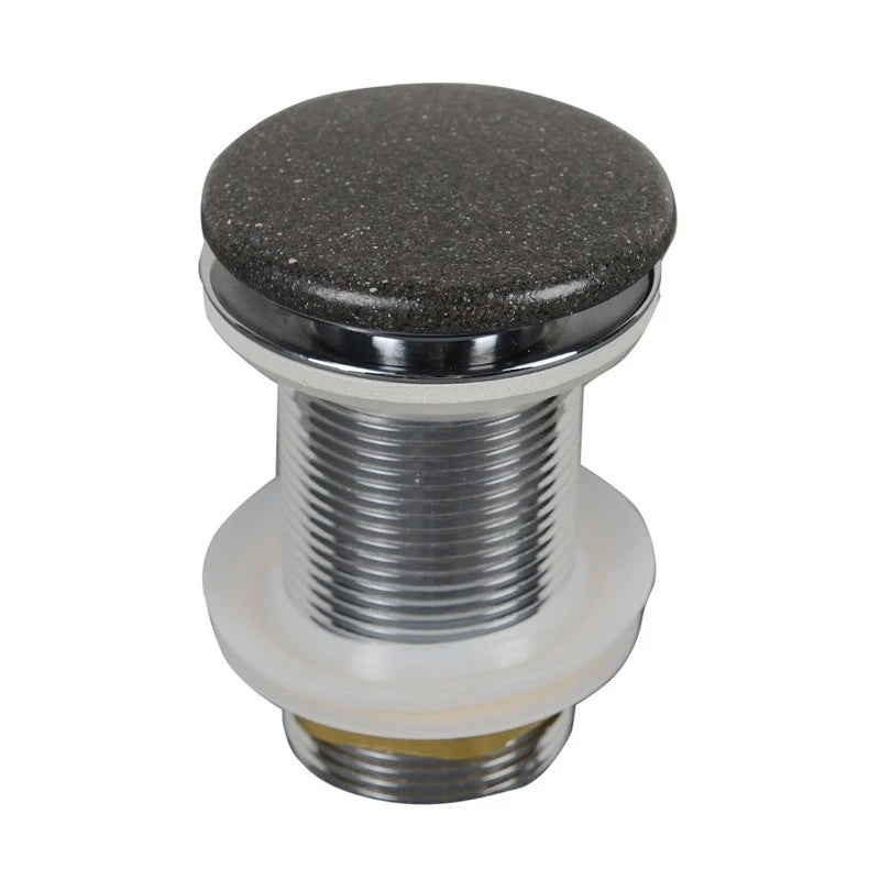 Piletta click clack sabbia con tappo nero sabbiato