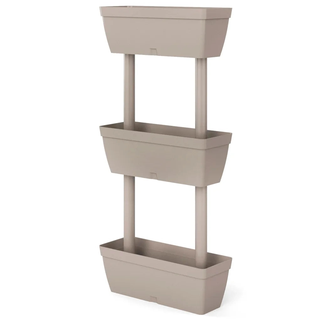 Fioriere da Giardino 6 pz Grigio Talpa 151825