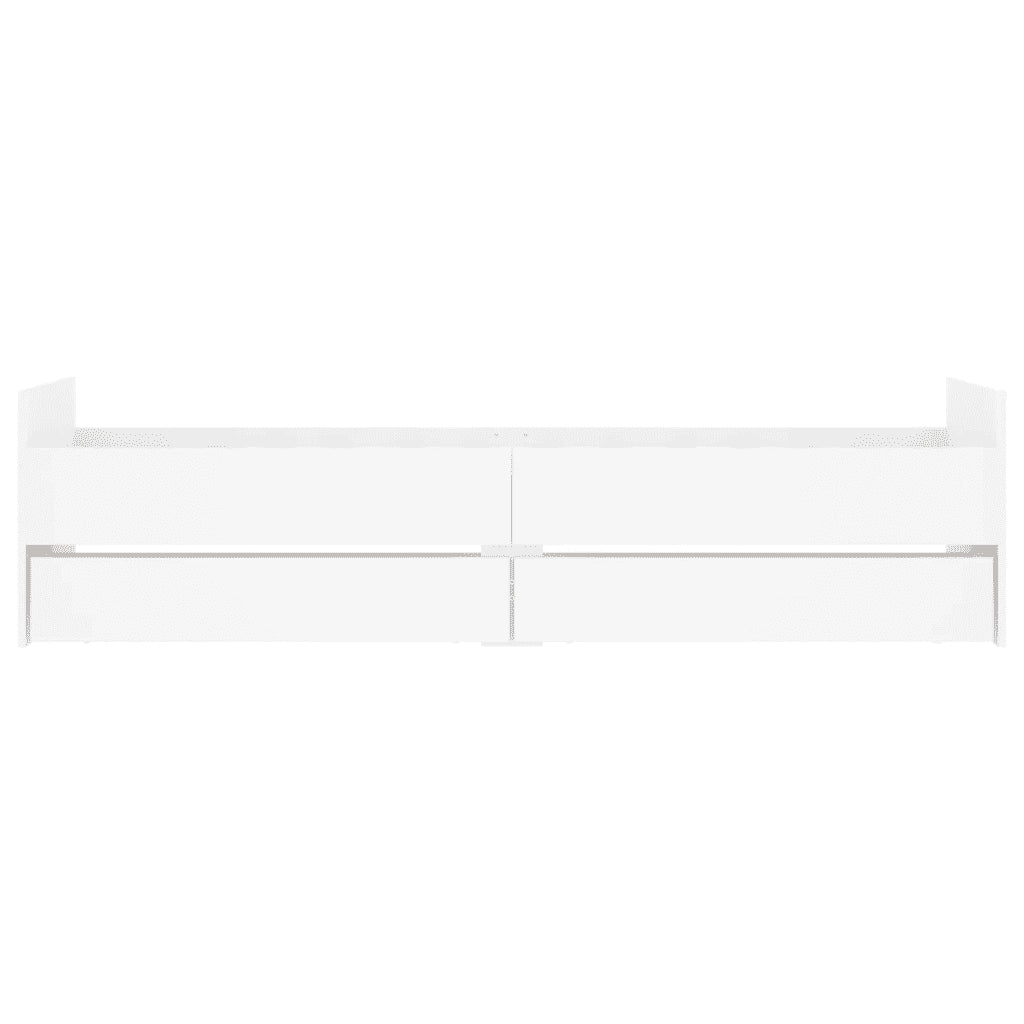 Giroletto con Cassetti Bianco 90x190 cm