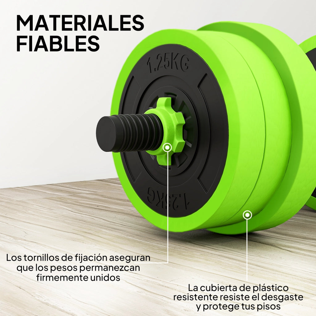 Kit Palestra 4 in 1 ¨C Zephmum ¨C Verde e Nero