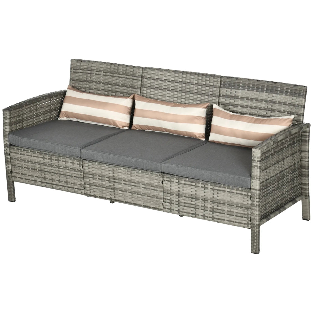 Divano da Giardino 3 Posti 173x68x78 cm  Reginald