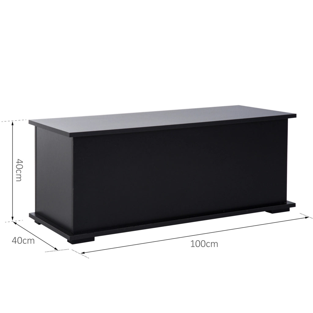 Cassa per Contenitori 100x40x40 cm ¨C zephmum ¨C Nero