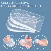 Inlegzoli ortopedici con gel e silicone per metatarsalgia