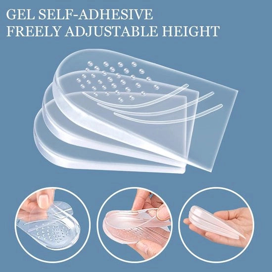 Inlegzoli ortopedici con gel e silicone per metatarsalgia