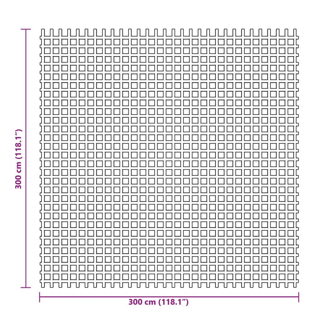 Tappeto da Tenda Blu 3x3 m 4008464