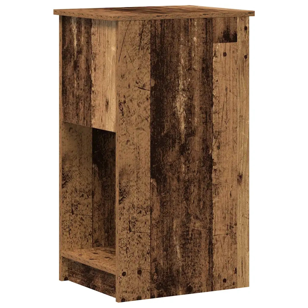 Supporto per Computer a Torre con Cassetto Antico 35x45x77 cm 858747
