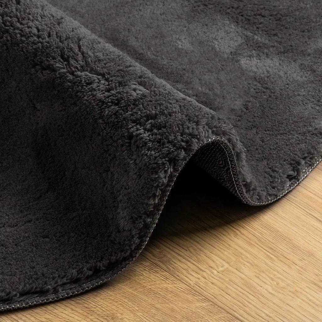 Tappeti per area HUARTE Antracite 160 x 230 cm Poliestere 4103709