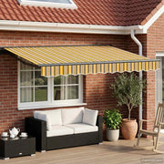 Cornice per Tenda Manuale con LED 3,5 x 2,5 m 3420830