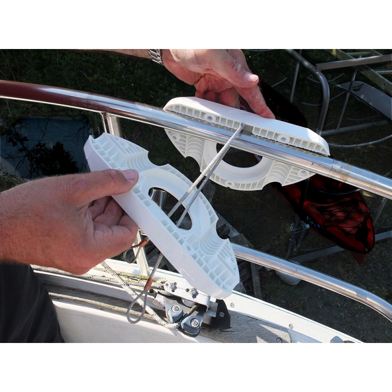 SUPPORTO MOTORE FUORIBORDO GRIGIO