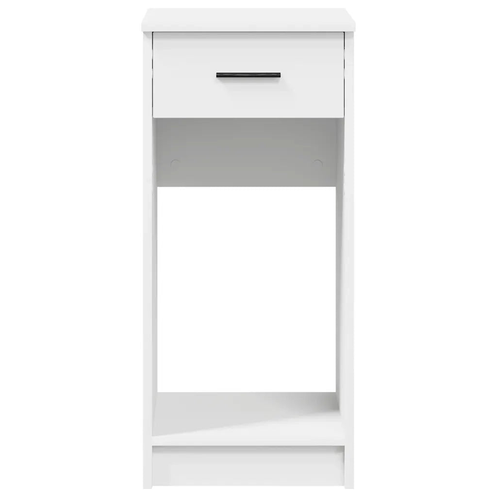 Supporto a Torre per Computer con Cassetto Bianco 35x45x77 cm 858740