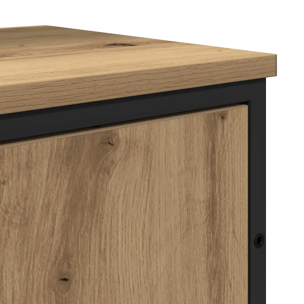 Set di mobili per il Bagno | Armadio da bagno 2 pz Marrone Legno multistrato