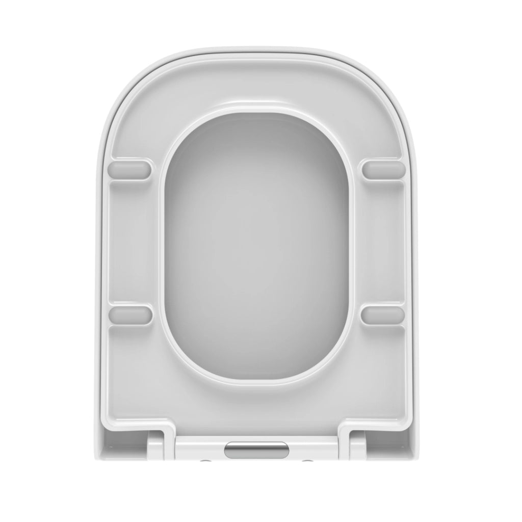 Copri asse wc in termoindurente bianco lucido