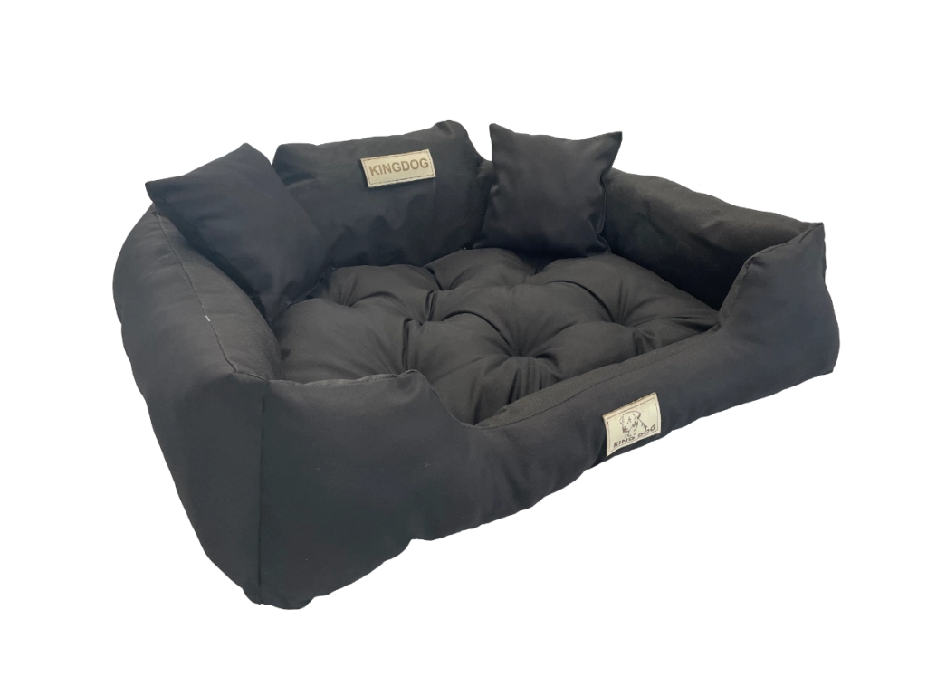 AIO FACTORY 145x115 cm KINGDOG Cuccia per cani impermeabile personalizzabile Nero