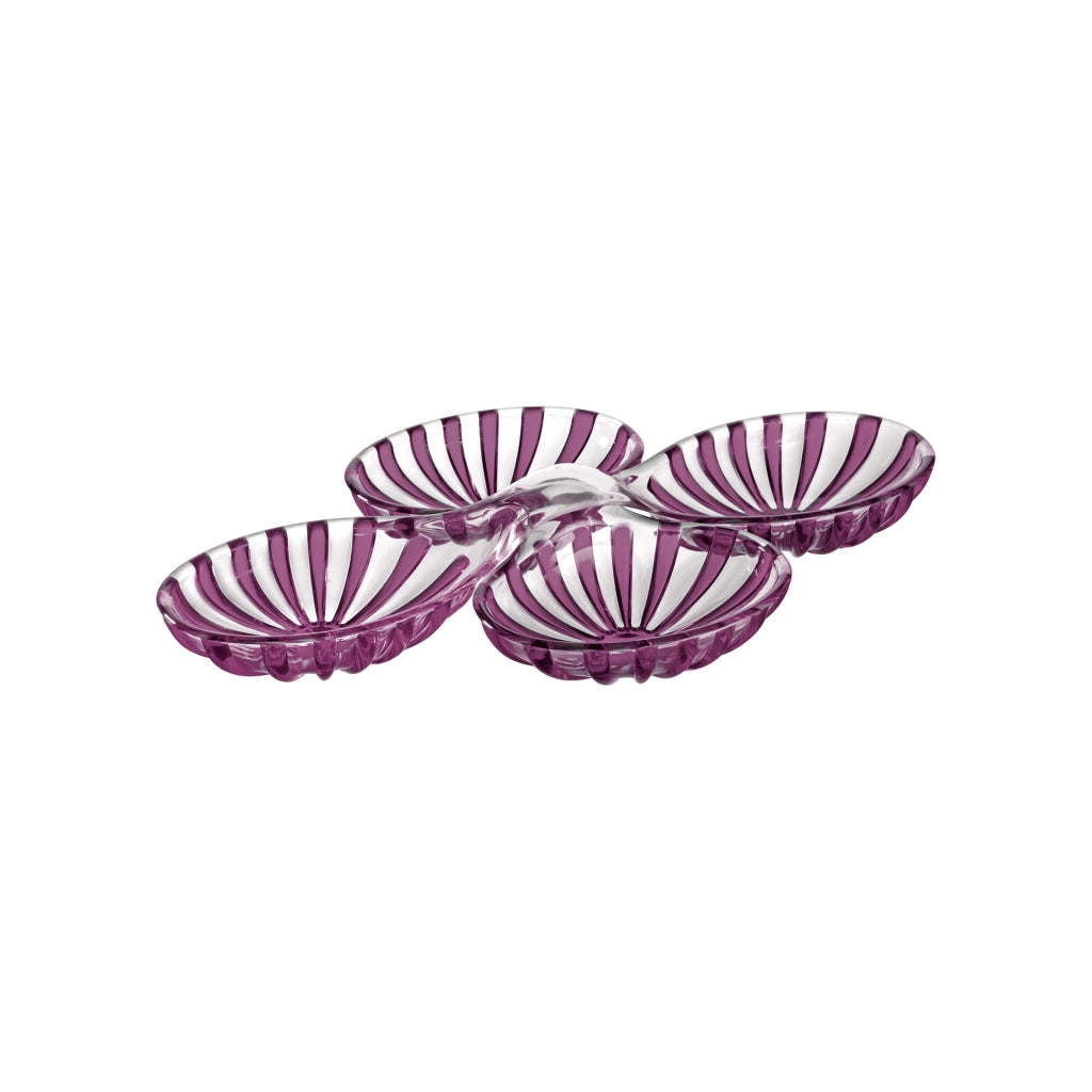 Set due antipastiere Dolcevita 35 x 22 x h 5,5 cm